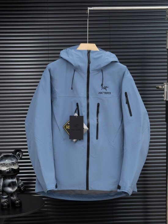 Arc'teryx Other - Men's Washed Blue XXL ARCTERYX  Waterproof Hard Shell Hooded Jackets